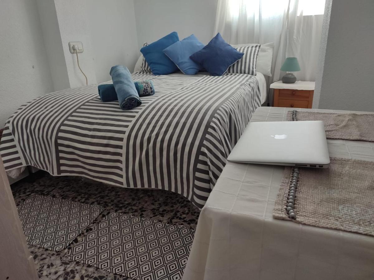 Sunset Room At Front Beach - Habitacion En La Playa Piso Privado Tavernes de la Valldigna Eksteriør bilde