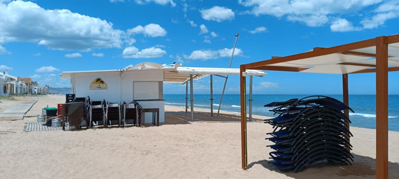 Sunset Room At Front Beach - Habitacion En La Playa Piso Privado Tavernes de la Valldigna Eksteriør bilde